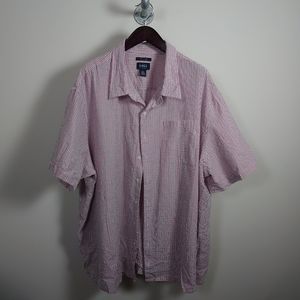 Harbor Bay 5XL Men's Seersucker Big and Tall Top